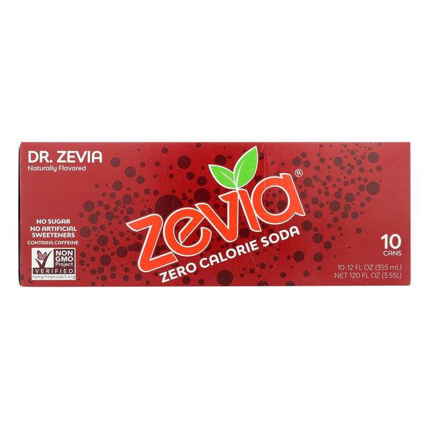 Zevia Zero Calorie Soda, Mountain Zevia, 12 Ounce Cans (Pack of 6)
