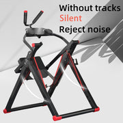 Vicamy Ab Machine,No-Track Silent Exercise,Foldable Ab Workout Equipment for Home Gym,Adjustable Resistance,Ab Trainer Machine for Abs Workout,Full Body Workout Machine