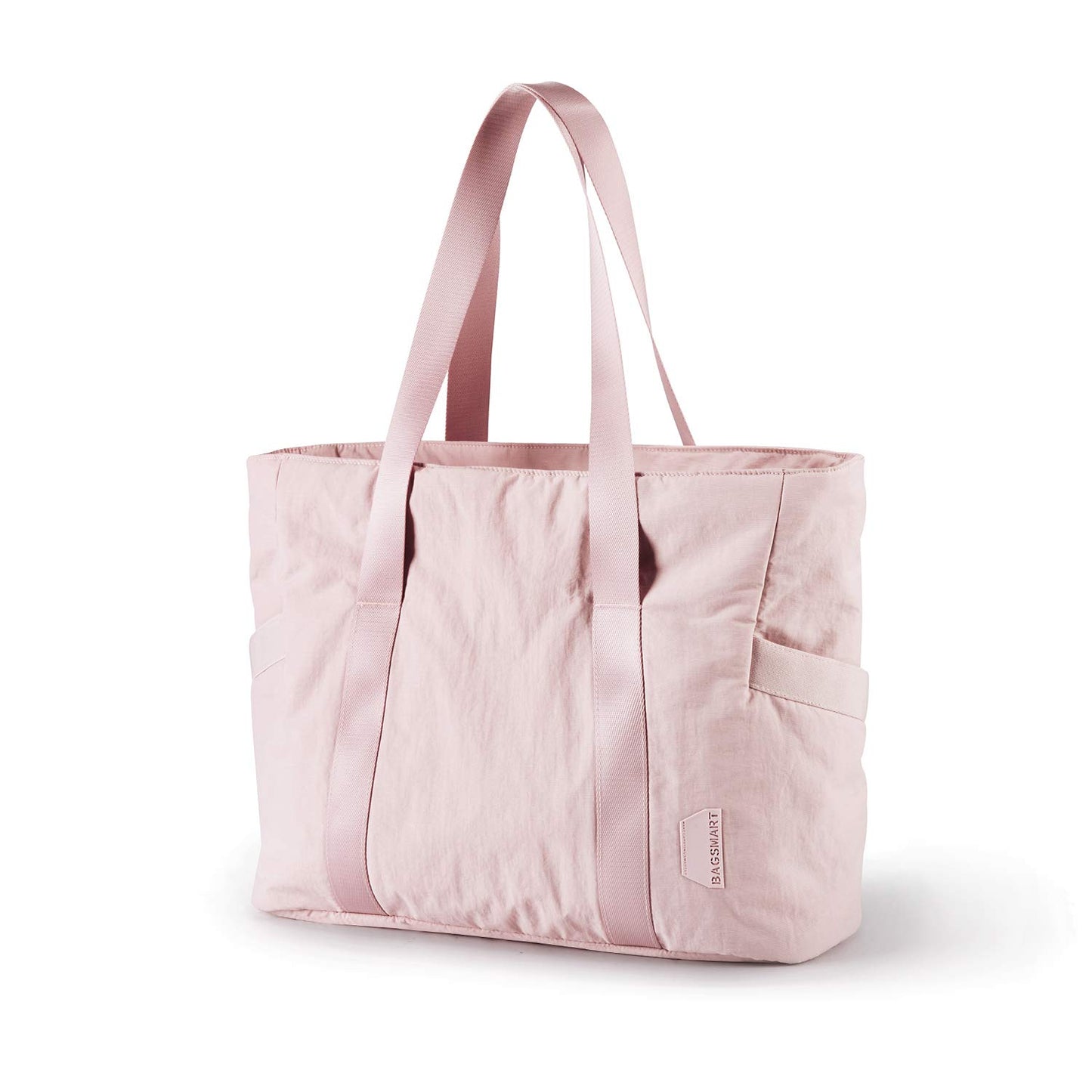 BAGSMART Tote Bag for Women with Zipper, Gym tote with Compartments, Work Tote Nurse Dance Yoga Bag for Travel