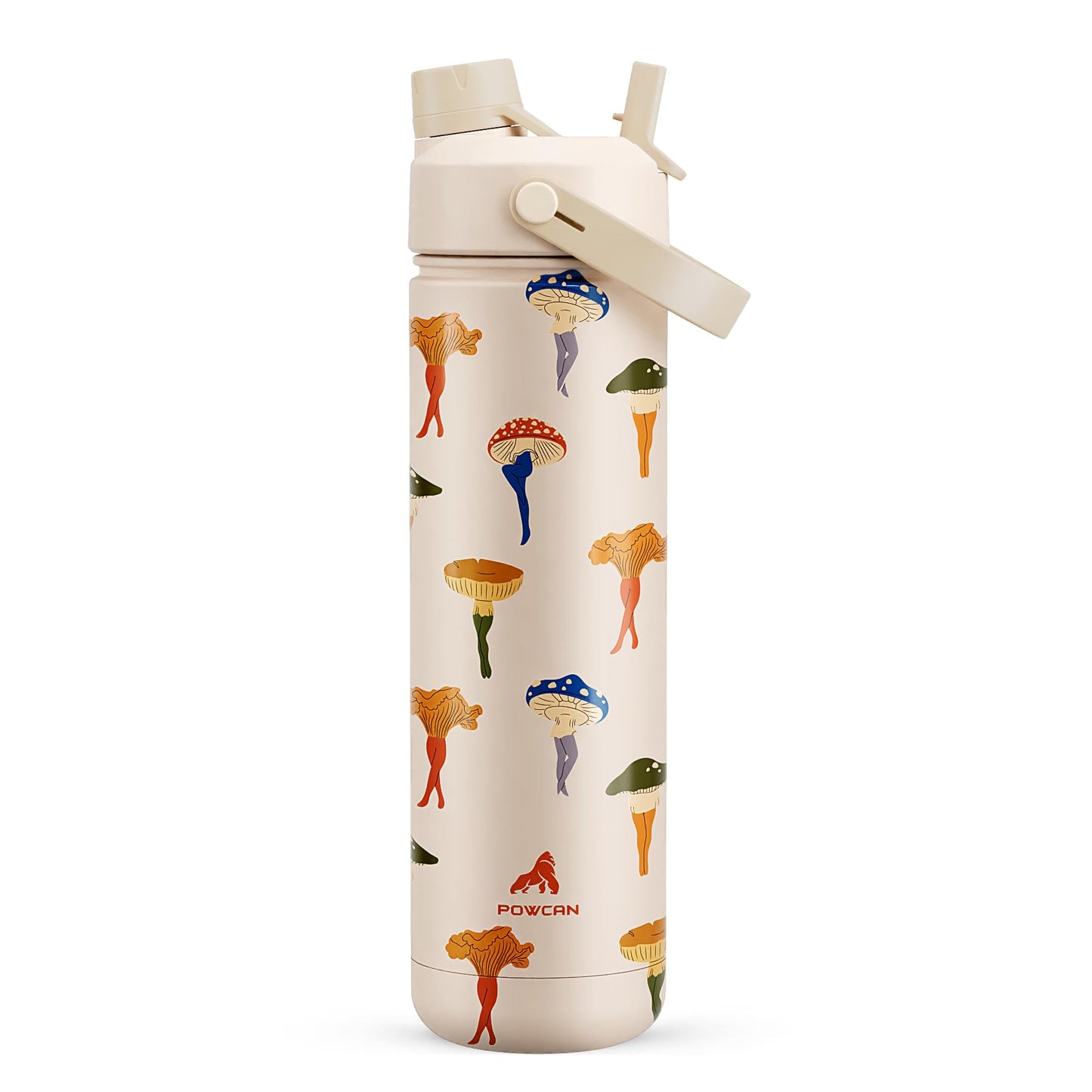 26 oz Insulated Water Bottle with 2-in-1 Straw and Spout Lid, Keep Cold 24H, Leak-Proof, Fits in Car Cup Holder, Stainless Steel Water Bottle for Sports, Travel, and School (Cotton Candy)