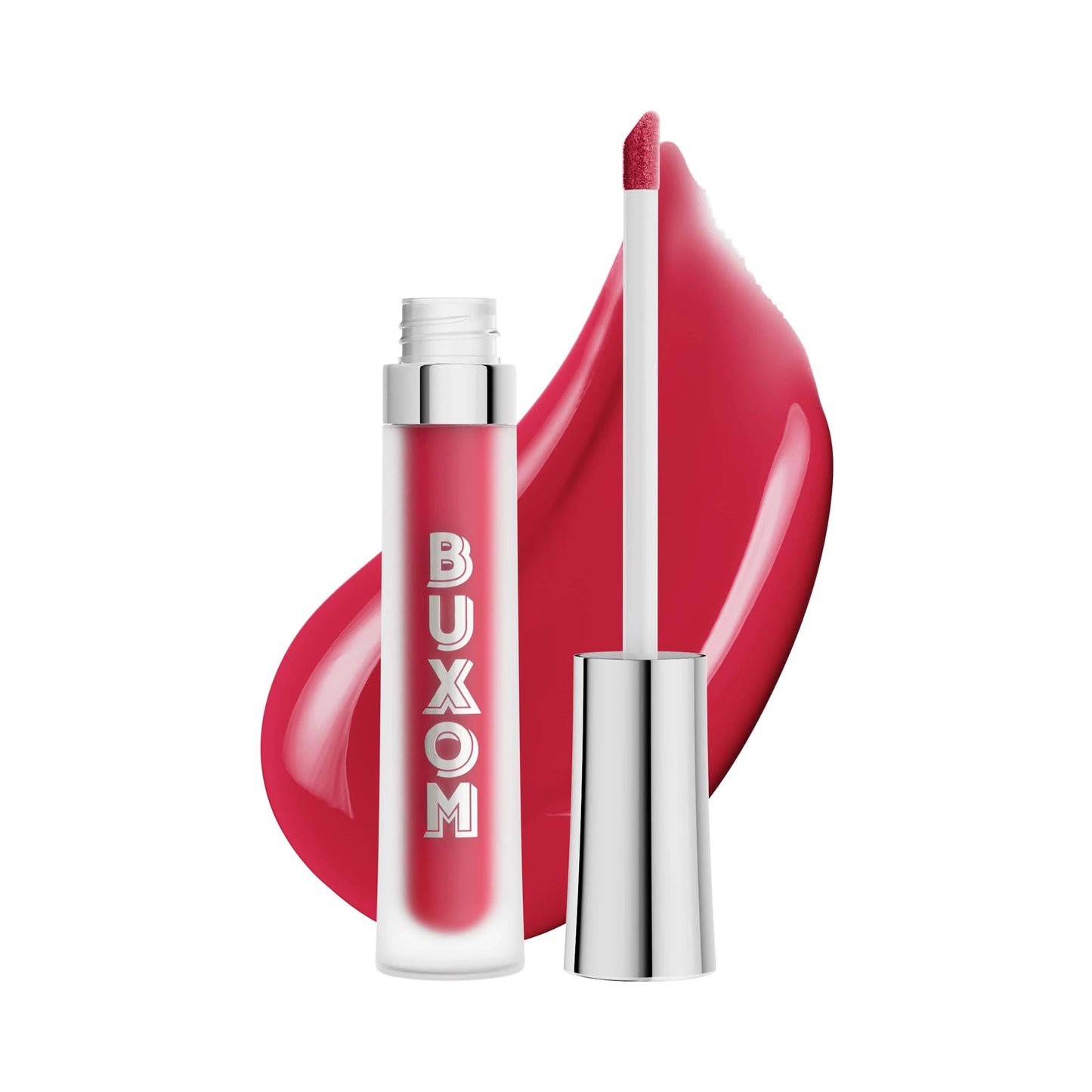 BUXOM Full-On Plumping Lip Cream, Hydrating Lip Plumper Gloss with Peptides & Hyaluronic Acid, High-Shine Tinted Formula for Fuller, Softer Lips, Cruelty-Free