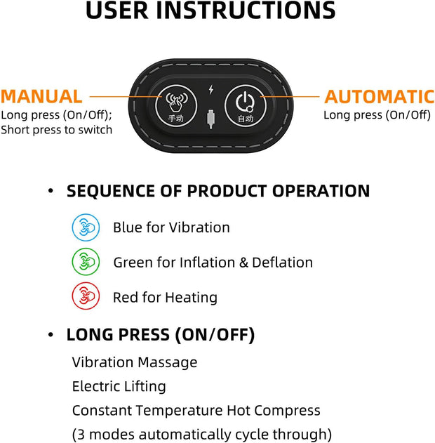 Pillow Traction Massager 2025 New for Neck Hump - 3-in-1 Cervical Neck Pillow with Heat Therapy, Memory Foam for Neck Pain Relief, Ergonomic Massager for Shoulder Back (Gray)