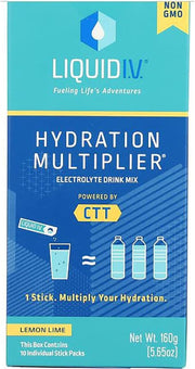 Liquid Iv Hydration Lemon Lime 10 Count 5.65 OZ