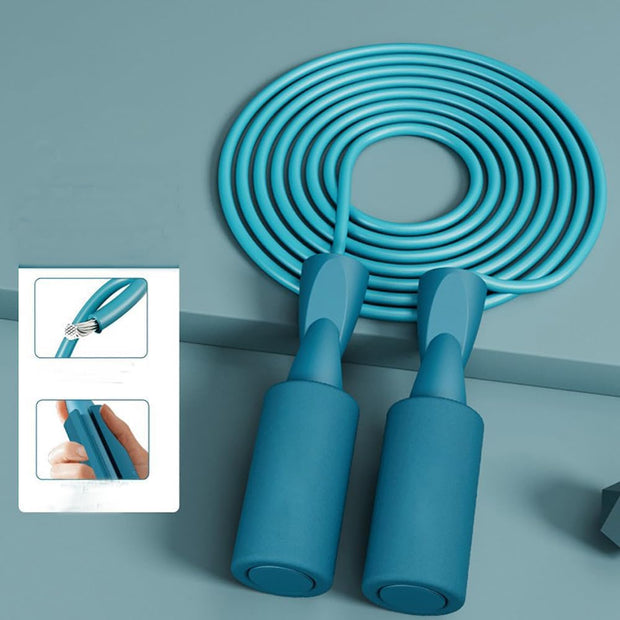 Weighted Jump Rope Without Rope Skipping Rope No Line Speed Rope Cordless For Fitness Workout Anywhere Ropeless Bod Rope for Exercise Training Beachbody Build