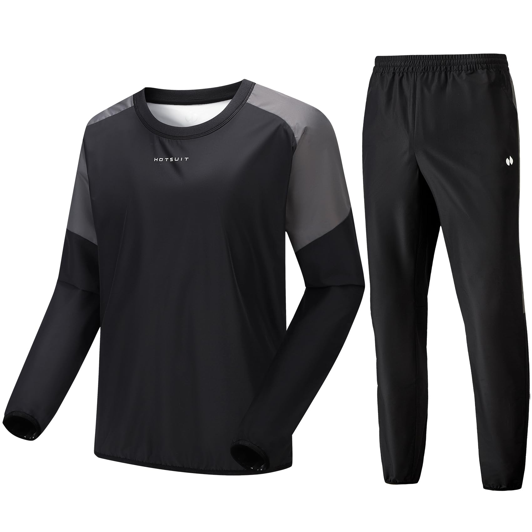 HOTSUIT Sauna Suit Men Anti Rip Sweat Suits Gym Boxing Workout Jackets