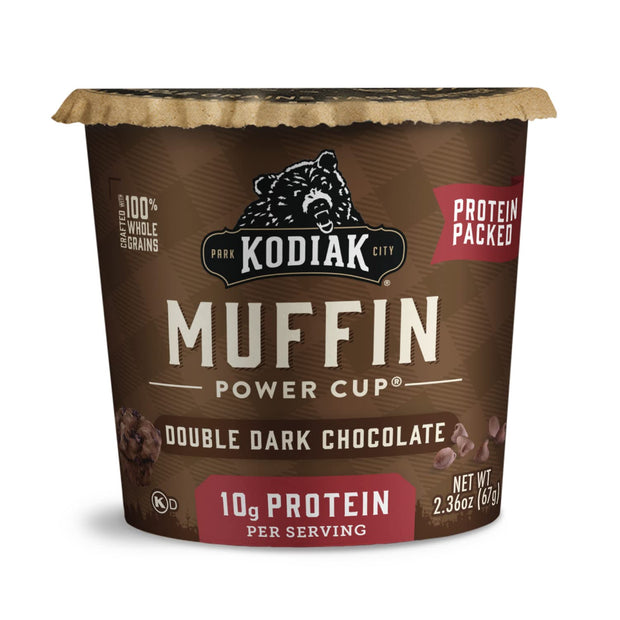 Kodiak Cakes Minute Muffins, Mountain Blueberry, 2.29 Ounce (Pack of 12) (Packaging May Vary)