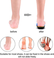 STSVZORR 220 lbs+ High Arch Support Insert Metatarsal Pad Pain Relief Men Women Plantar Fasciitis Insole Orthotic Flat Feet Heel Spur Comfort Standing All Day, Work Boots Shoe Insole
