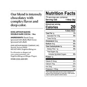 King Arthur Double Dark Cocoa Powder Blend, Perfect for Baking, 14oz