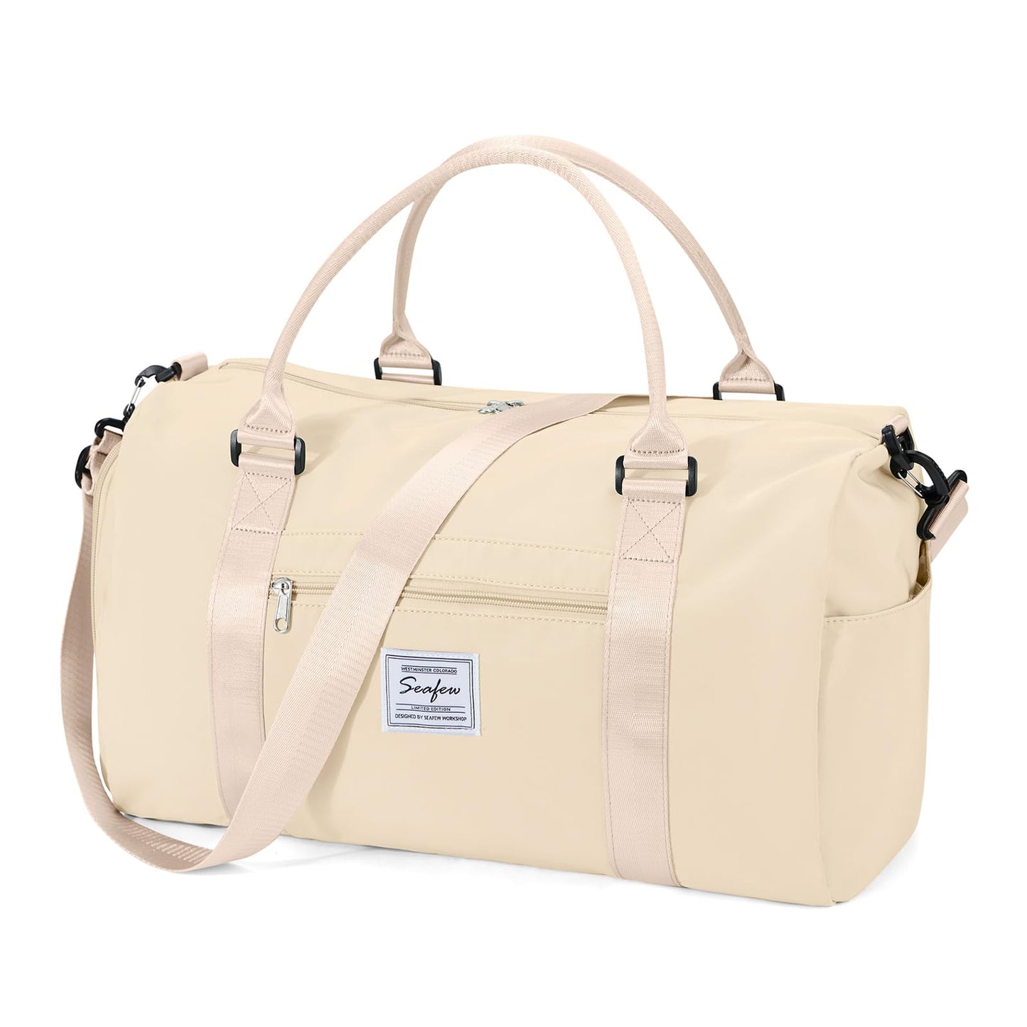 Gym Bags for Women Men with Shoes Compartment,Sports Duffle Bags Personal item travel Duffel Tote Bag Small Carry on Weekender Overnight Bag Workout Dance Bags Hospital Holdalls Grey Green