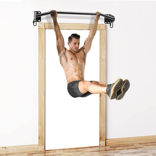 Kipika Heavy Duty Wall Mounted Doorway Pull Up Bar, Multifunctional Chin Up Bar, Portable Fitness Door Bar, Body Workout Home Gym System