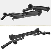 Kipika Pull Up Bar for Doorway Wall Mounted Multi-Grip Strength Bar with Resistance Band Hooks | Heavy-Duty Multifunctional Chin Up Bar for Home Gym Workout | 39-Inch Wide 600 Lbs Capacity