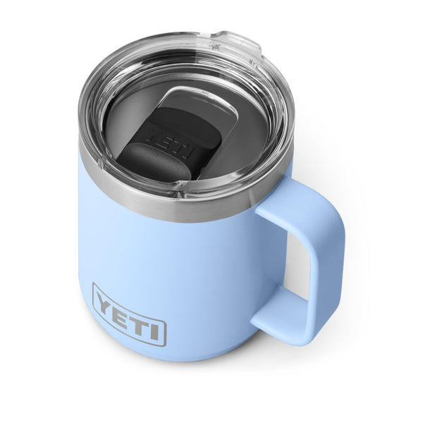 YETI Rambler 10 oz Stackable Mug, Vacuum Insulated, Stainless Steel with MagSlider Lid, Stainless