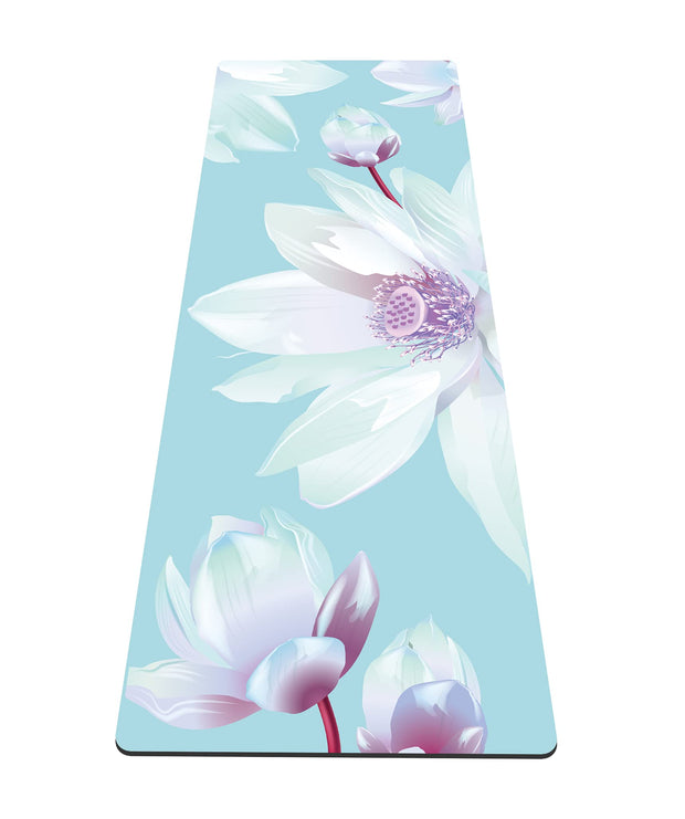 nuveti Yoga Mat Print Extra Thick TPE Non Slip Fitness Exercise Mat with Carrying Bag,72"x24" Extra Thick 6MM Exercise & Workout Mat for Yoga, Pilates Fitness and Floor Exercises