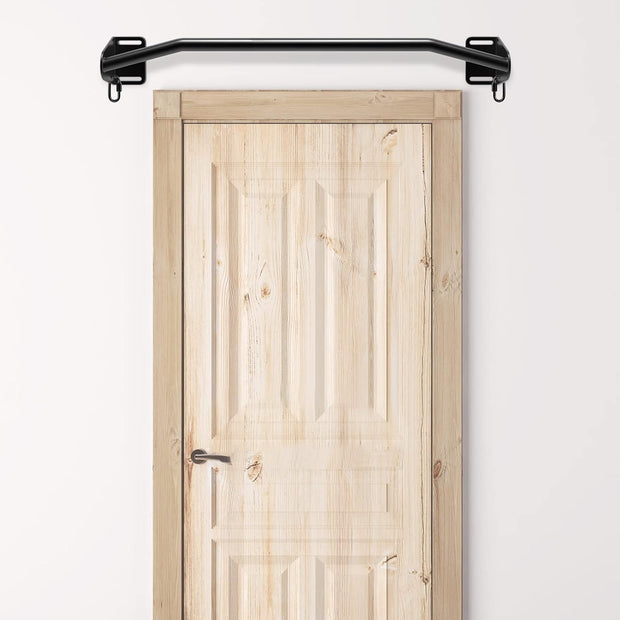 SELEWARE Heavy Duty Welded Pull Up Bar, Versatile Doorway Wall Mount, Joist Mounted, and Ceiling Mounted Chin Up Bars, Thick Metal Sturdy Construction for Full Body Workouts Support 500 lbs