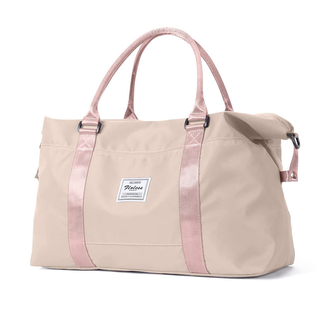 Travel Duffel Bag,Sports Tote Gym Bag,Shoulder Weekender Overnight Bag for Women