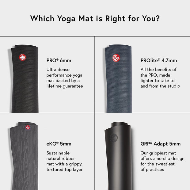 Manduka PRO Yoga Mat 71" - 6mm | Lifetime Durability | Hygienic Construction | Premium Studio Quality | Teacher Approved | 71 x 26 inches | Verve