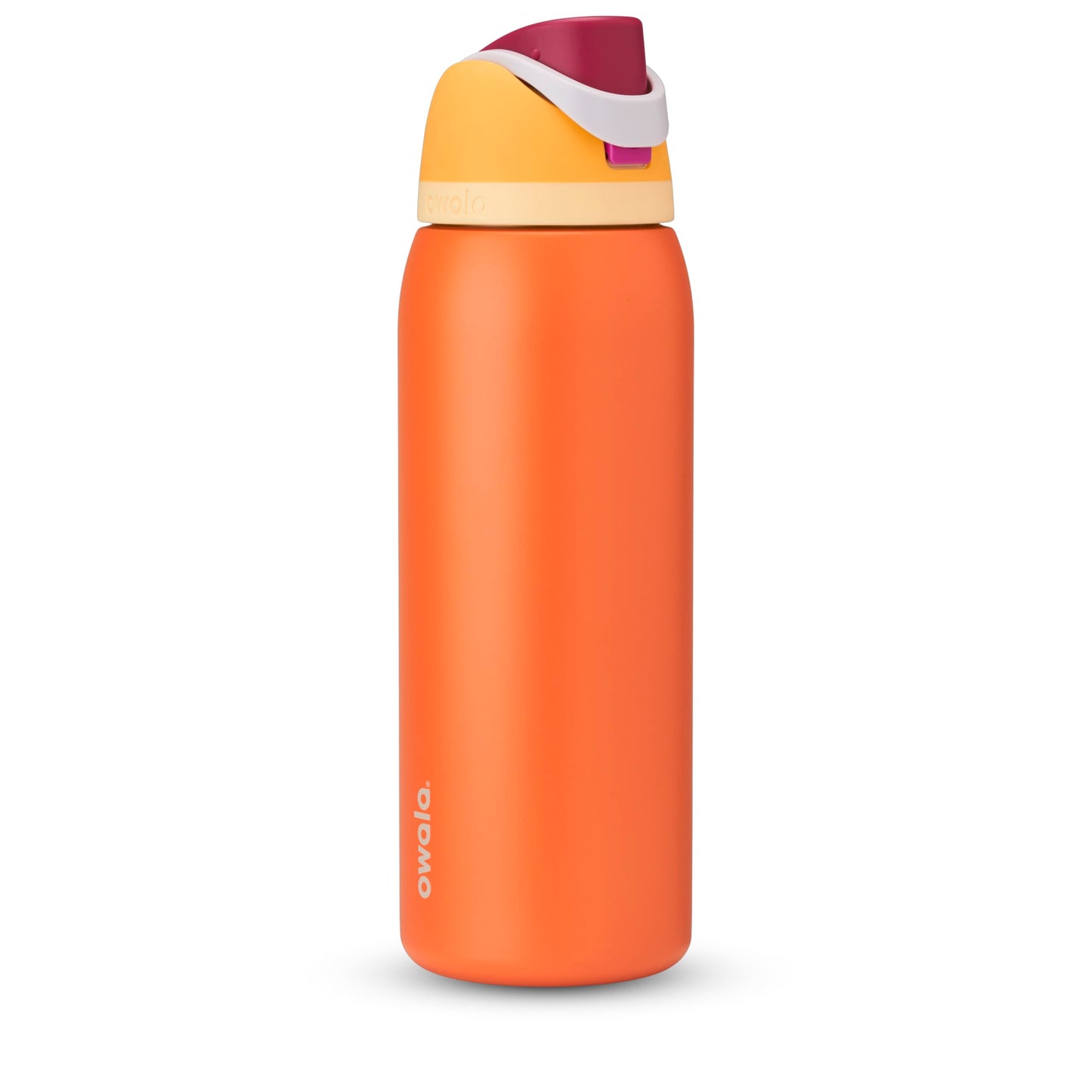 Owala FreeSip Insulated Stainless Steel Water Bottle with Straw, BPA-Free Sports Water Bottle, Great for Travel, 24 Oz, Camo Cool