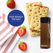 Kellogg K Pastry Crisps Variety Pack, 60 Count – Strawberry & Blueberry, 100 Calorie Snack Bars + MOOCHI Reusable Water Bottle- Custom bundled by MOOCHI