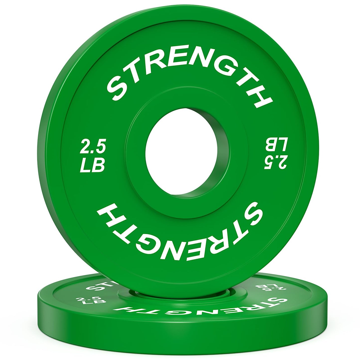 XDDIAS Rubber Weight Plates for Barbell, 2-Inch Olympic Grip Plate for Strength Training, Weightlifting and Bodybuilding in Home & Gym, Solid Cast Iron Weight Plates Pair and Sets