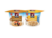 Quaker Instant Oatmeal Express Cups, Maple & Brown Sugar and Honey & Almond Variety Pack, 12 Count (Pack of 1)