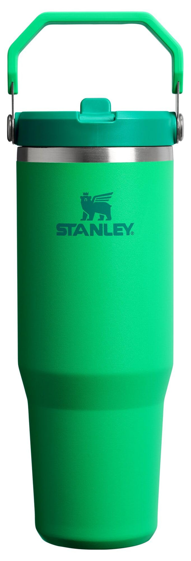 Stanley IceFlow 2.0 Flip Straw Tumbler with Handle 30 oz | Twist On Lid and Flip Up Straw | Leakproof Water Bottle | Insulated Stainless Steel | BPA-Free | Prickly Pear