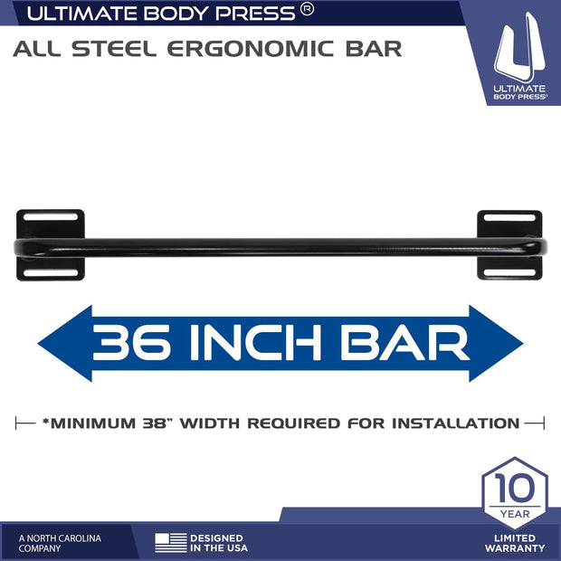 Ultimate Body Press Wall Mounted Doorway Pull Up Bar