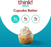 think! Minis, Cupcake Batter, 15 Count