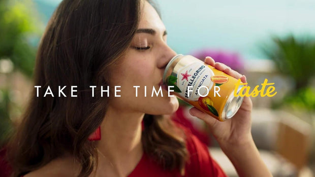 San Pellegrino Sparkling Fruit Beverages Variety Sampler Pack - 11.15 Fl Oz Cans (12 Pack) - In Sanisco Box…