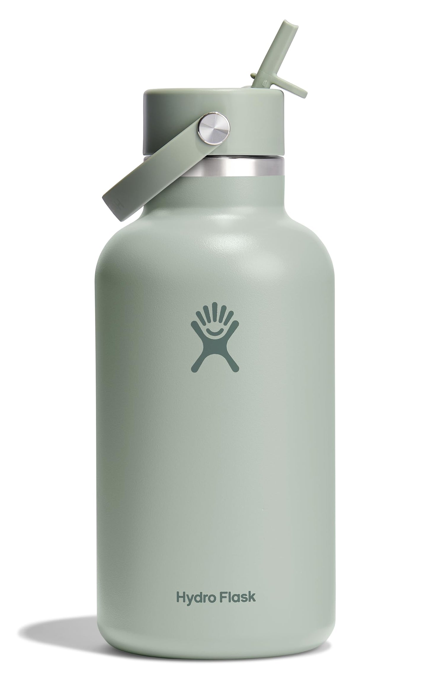 Hydro Flask 32 Oz Wide Flex Straw Cap Bottle - Insulated Stainless Steel - Wide Straw Lid, Non Spill, Leakproof in Jelly Pink