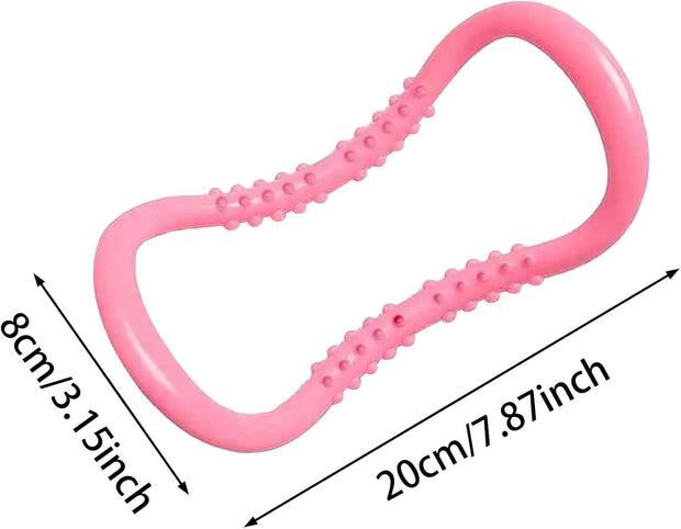 Yoga Ring for Leg Calves, Fitness Circle Yoga Ring Pilates Circle Stretch Resistance Training Support Massage for Neck, Back, Leg, Calf, Strengthen Chest, Thighs, Arms, Abdominal Core