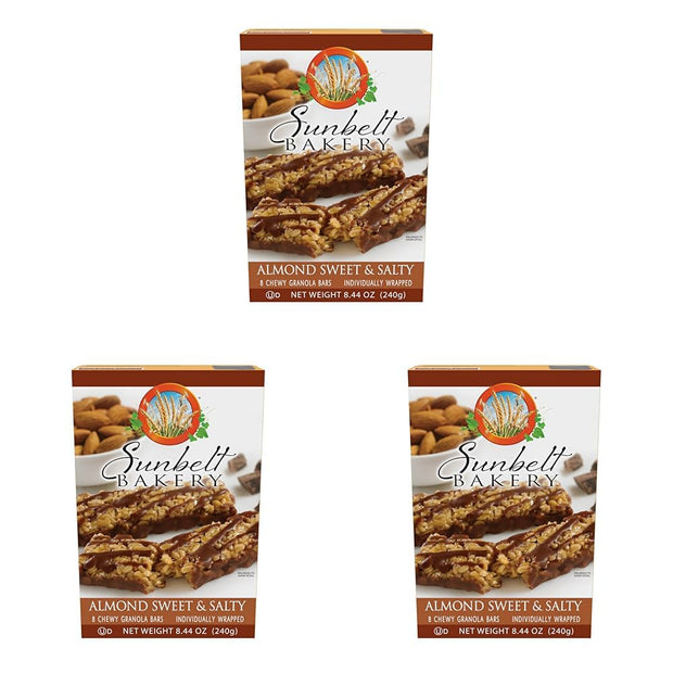 Sunbelt Bakery Almond Sweet & Salty Chewy Granola Bars, 8-1.0 OZ Bars