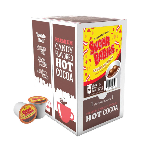 Junior Mints Hot Chocolate Pods, Mint Chocolate Flavor, Compatible with Keurig K-Cup Brewers, 40 Count - Chocolatey Peppermint Cocoa