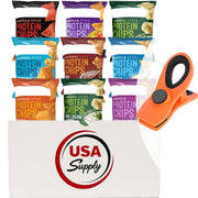Sampler Assortment | Quest Keto Tortilla Style Protein Chips - 9 Flavors - Cheddar & Sour Cream, Spicy Sweet Chili, Ranch, Loaded Taco, Chili Lime, Bbq, Hot N Spicy Sour Cream And Onion And Nacho Cheese | 9 Pack | USA Supply Collectable Chip Clip