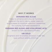 Tatcha Luminous Deep Hydration Firming Eye Serum | Caffeinated Instant Hydrating Eye Serum for Fine Lines and Puffiness, 15 ml | 0.5 oz