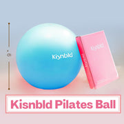 Small Exercise Ball, 9 Inch Mini Pilates Ball, Anti Burst and Slip Resistant Mini Yoga Ball for Stability, Fitness, Physical Therapy, Stretching & Core Strength Workout at Home Gym & Office