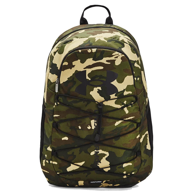 Under Armour Unisex-Adult Hustle Sport Backpack , Black (001)/Silver , One Size Fits All