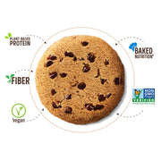Lenny & Larry's The Complete Cookie, Chocolate Chip, Soft Baked, 16g Plant Protein, Vegan, Non-GMO, 4 Ounce Cookie (Pack of 6)