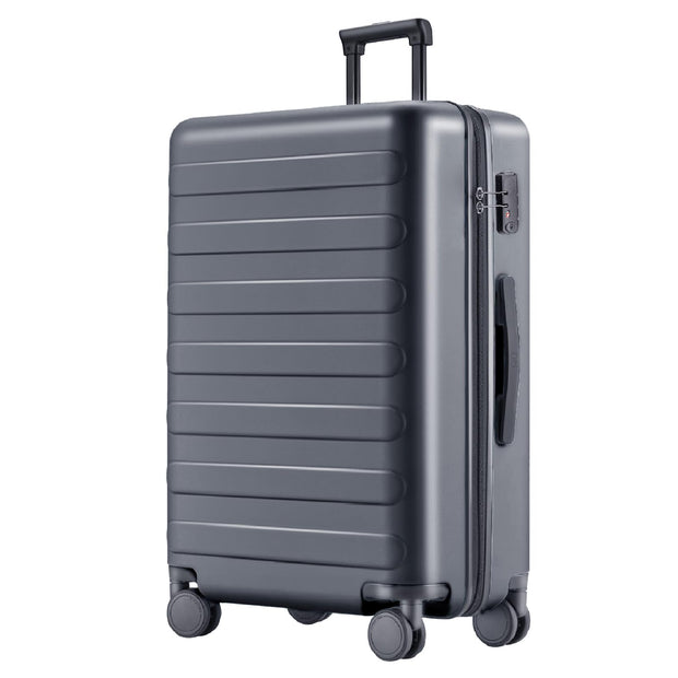 NINETYGO Carry On Luggage 22x14x9 Airline Approved, 20 Inch Luggage with Smooth Spinner Wheels, Lightweight, Hard Shell PC Suitcase Carry-On, Travel Luggage, TSA Approved (Pink, Rhine Basic)