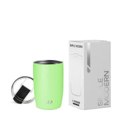 Simple Modern Travel Coffee Mug Tumbler with Flip Lid | Reusable Insulated Stainless Steel Cold Brew Iced Coffee Cup Thermos | Gifts for Women Men Him Her | Voyager Collection | 12oz | Almond Birch