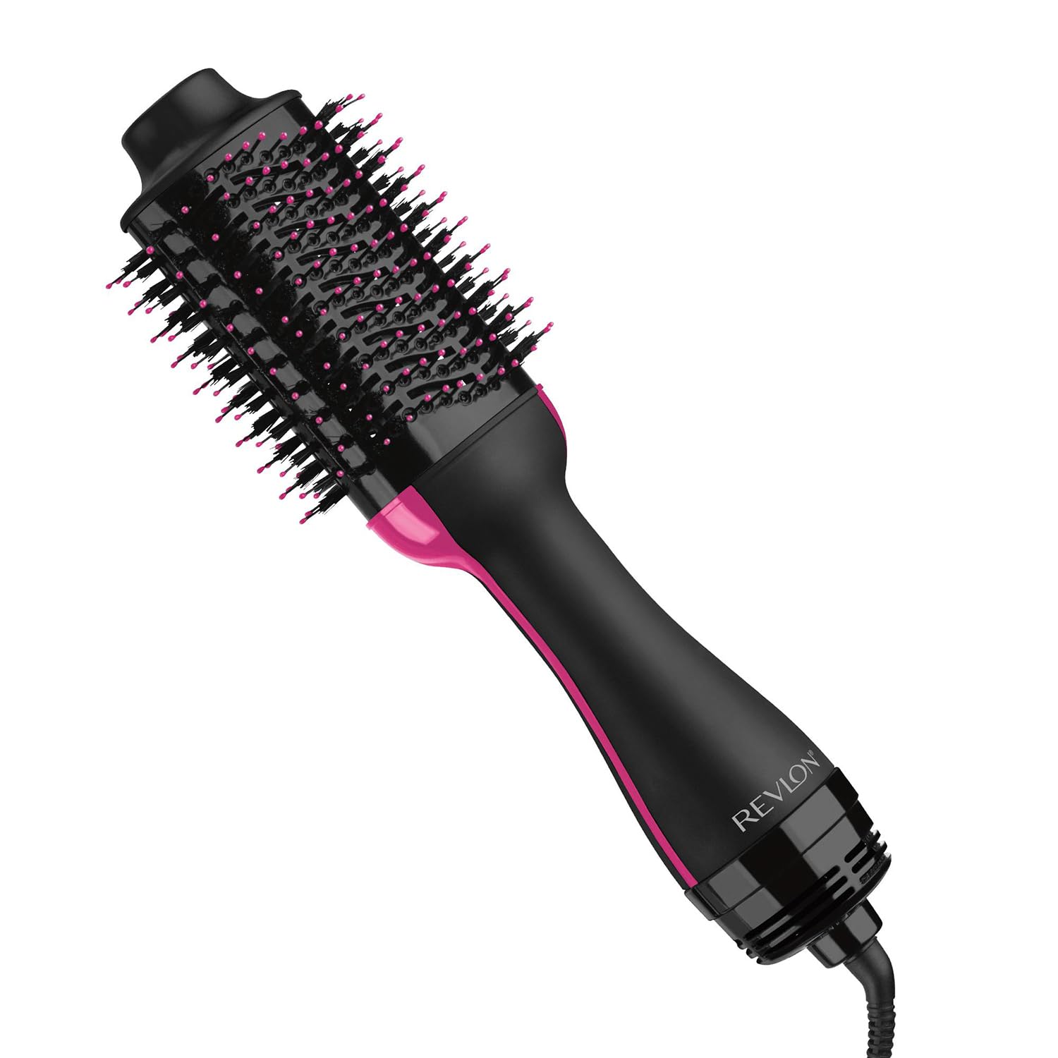 REVLON One Step Volumizer PLUS Hair Dryer and Styler | More Volume, Less Damage, and More Styling Control for Easy and Fast Salon-Style Blowouts, Plus Travel Friendly (Black)