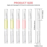 Radiant Nail Growth Oil, Nail Strengthener, Cuticle Oil for Nails, Moisturize Strengthen Nail Care Oil, Finger Edge Manicure Nourishing Pen, Anti-hangbnail removal, Nail Skin Edge Care (Lemon)