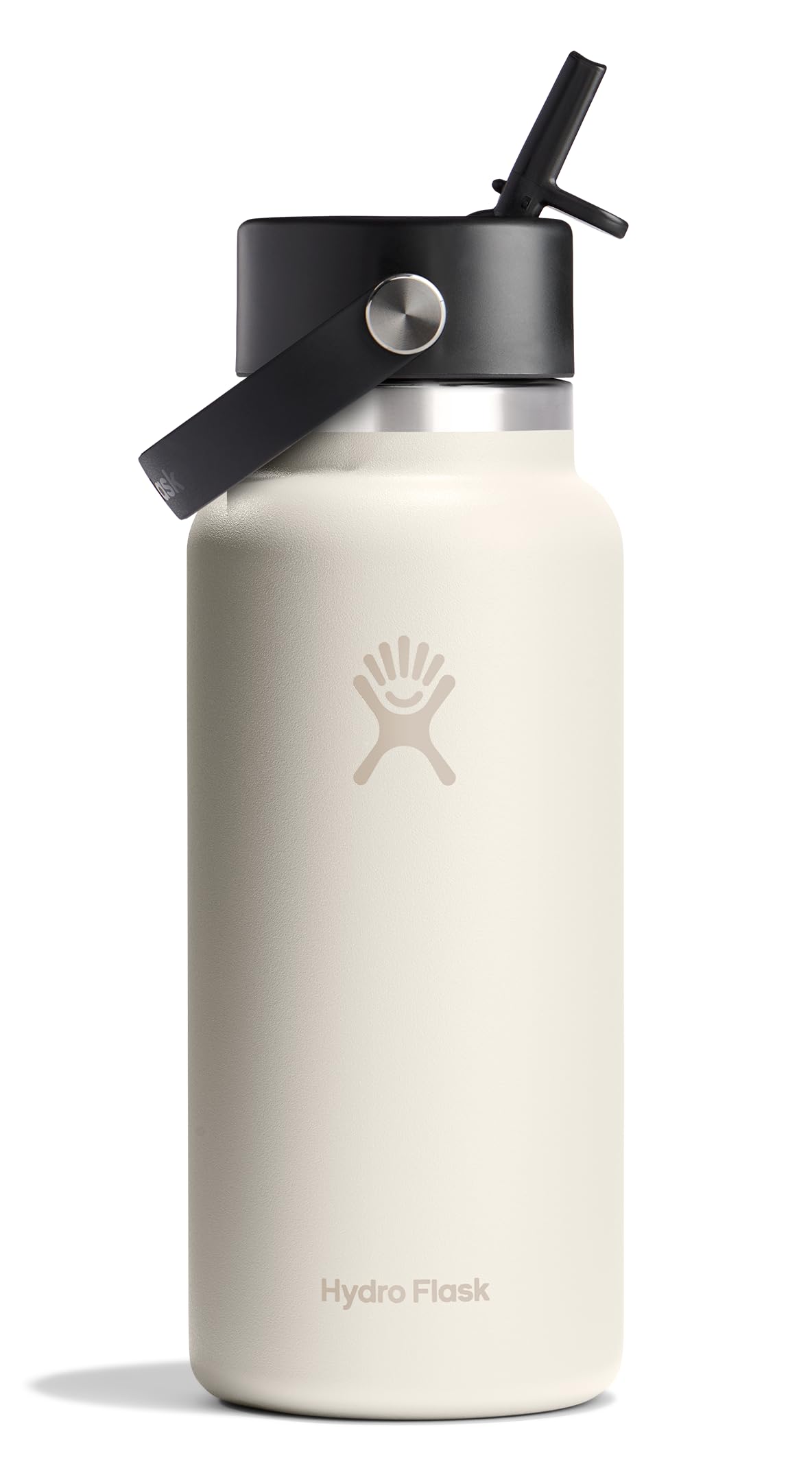 Hydro Flask 32 Oz Wide Flex Straw Cap Bottle - Insulated Stainless Steel - Wide Straw Lid, Non Spill, Leakproof in Jelly Pink