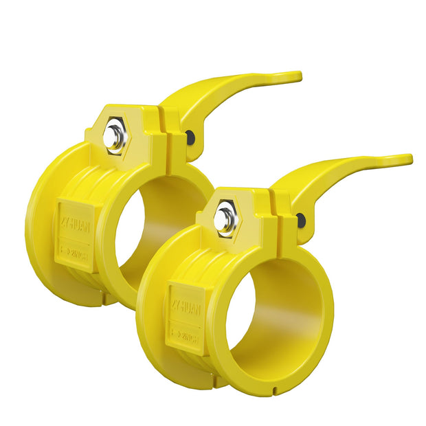 Olympic Barbell Clamps 2 inch Adjustable Barbell Clips Quick Release Pair of Locking Weight Clips for Bars