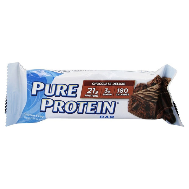 Pure Protein Chocolate Deluxe Value Pack,6 Count 50 Gram Bars (Pack of 36 Bars)