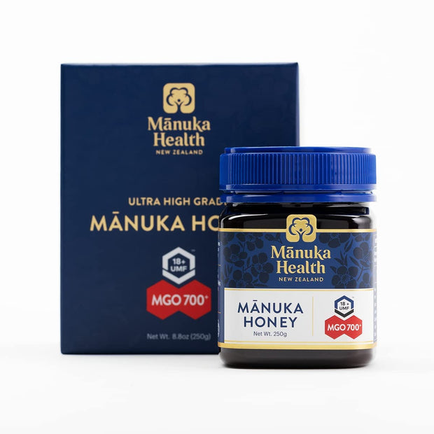 Manuka Health UMF 6+/MGO 115+ Manuka Honey (250g/8.8oz), Superfood, Authentic Raw Honey from New Zealand