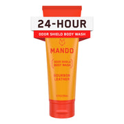 Mando Odor Shield Body Wash - 24 Hour Control - Removes Odor Better than Soap - SLS and Paraben Free, Skin Safe - 8.5 Ounce (Pro Sport)