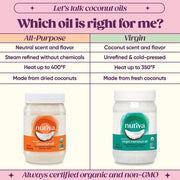 Nutiva, Organic Coconut Oil, 15 Fl Oz