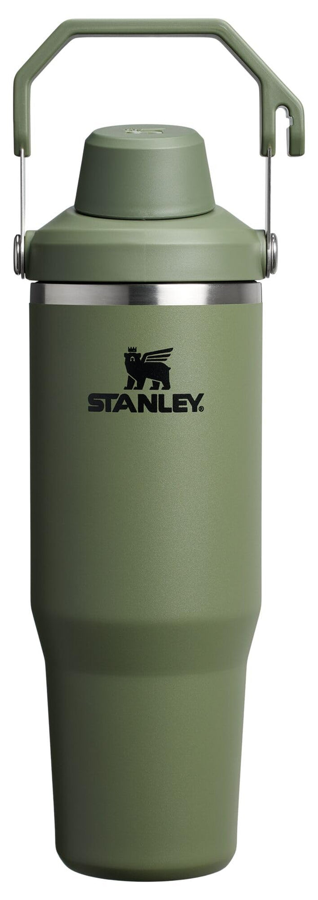 Stanley IceFlow 2.0 Fast Flow Tumbler with Handle 40 oz | Twist On Angled Spout Lid | Leakproof Water Bottle | Insulated Stainless Steel | BPA-Free | Rose Quartz