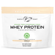 Muscle Feast Grass-Fed Whey Protein Concentrate Powder, All Natural, Hormone Free Pasture Raised Whey Protein Powder for Women & Men, Clean, Non-GMO & Gluten Free Whey Concentrate - Chocolate, 5lb