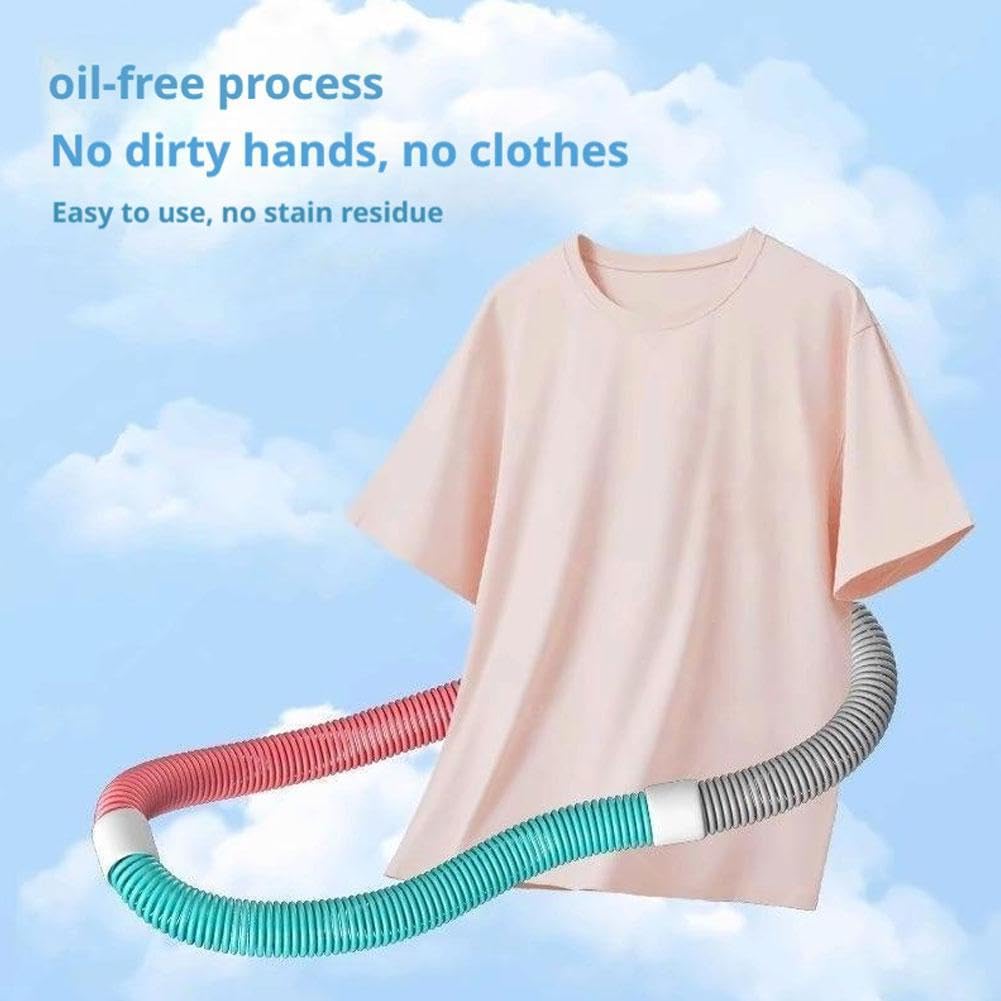 2026 Upgraded Soft Spring Exercise Hoop for Adults, Foldable Fitness Hoop with No Waist Damage Spring Design, Portable Slimming Exercise Equipment for Home and Travel (30-45KG)